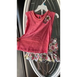 Carters Top and Skort Set